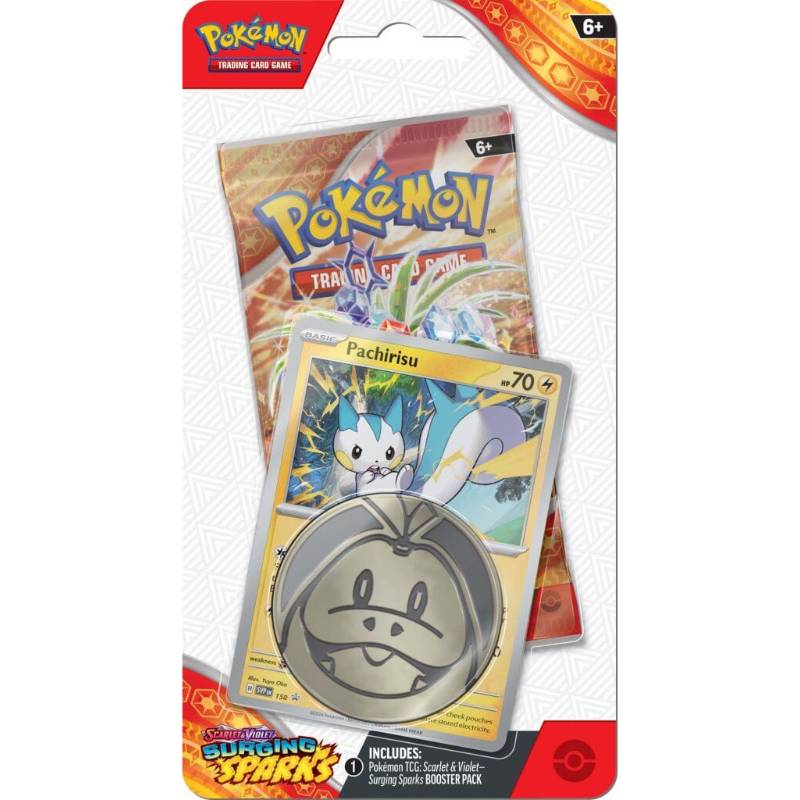 Pokemon TCG Scarlet & Violet 8 Surging Sparks Checklane Blister