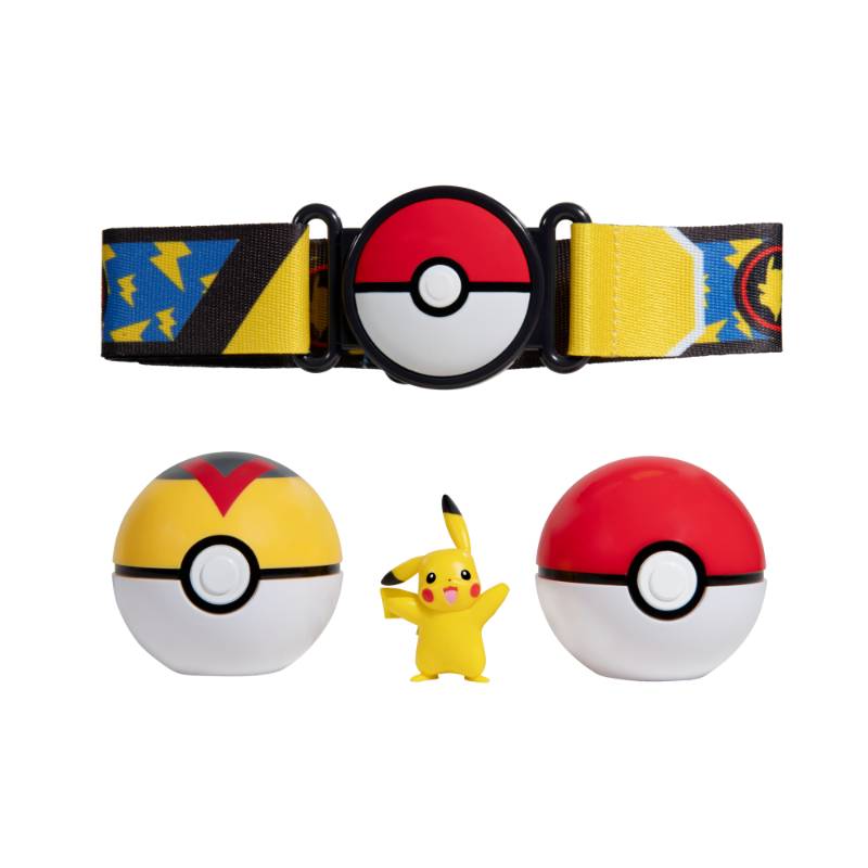 (PRE-ORDER) Pokemon - Pikachu Clip N Go Pokeball Belt