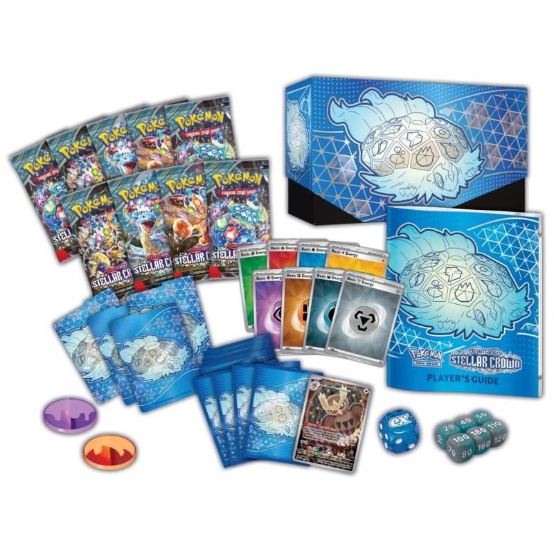 Pokemon: TCG Scarlet & Violet 7 Stellar Crown Elite Trainer Box