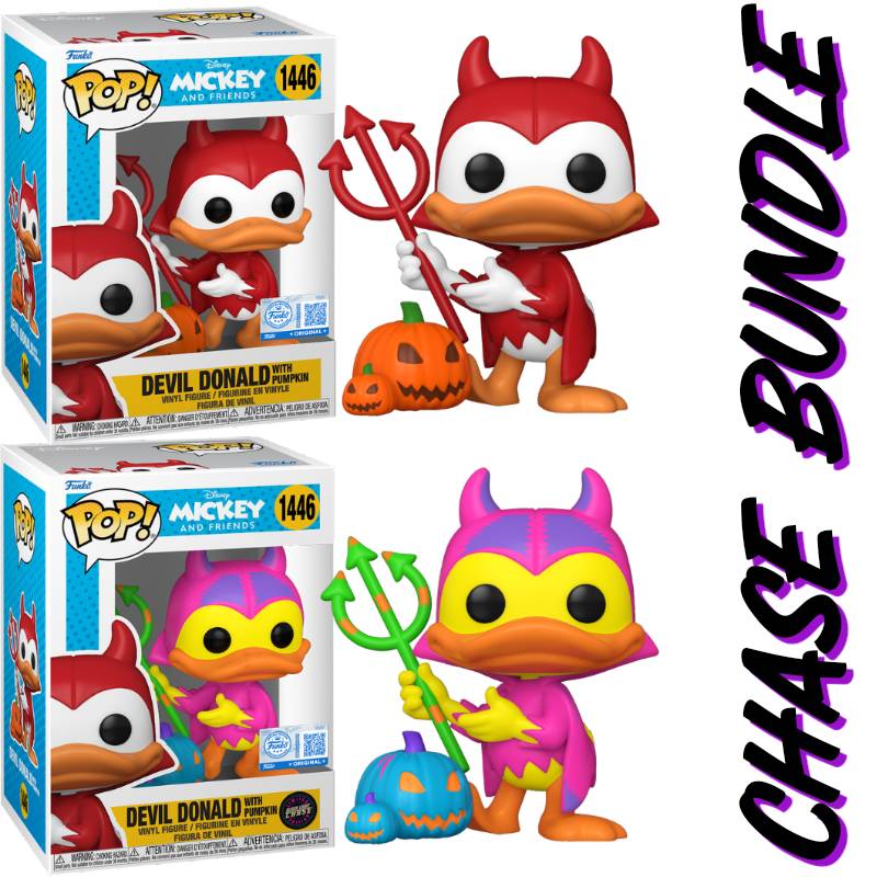 Disney - Devil Donald Duck (Chase Bundle) Pop! Vinyl Figure [RS]