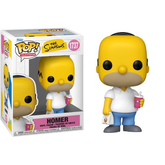 Simpsons - Homer with Krusty Burger Pop! Vinyl Figure
