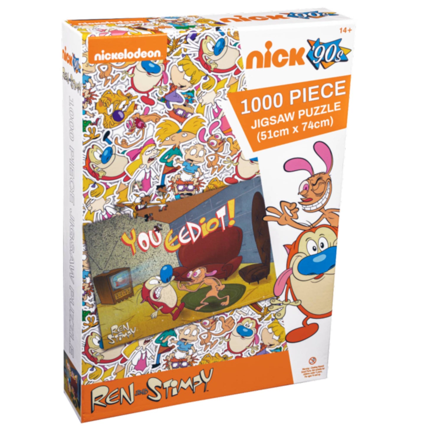 Ren & Stimpy - You Eediot Jigsaw Puzzle (1000 Piece)