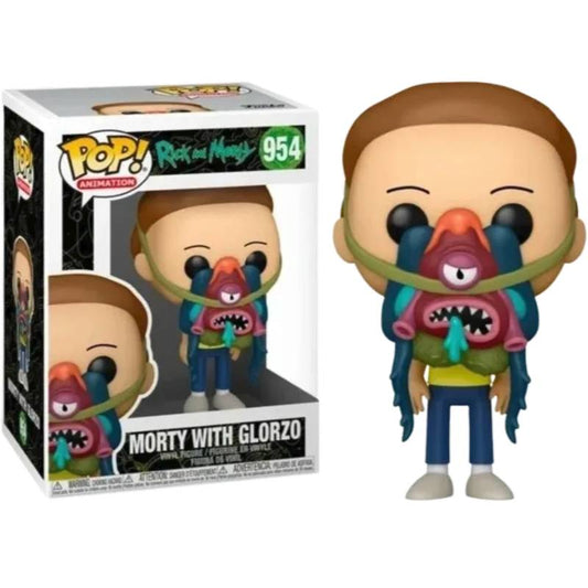 Rick and Morty - Morty with Glorzo Pop! Vinyl Figure