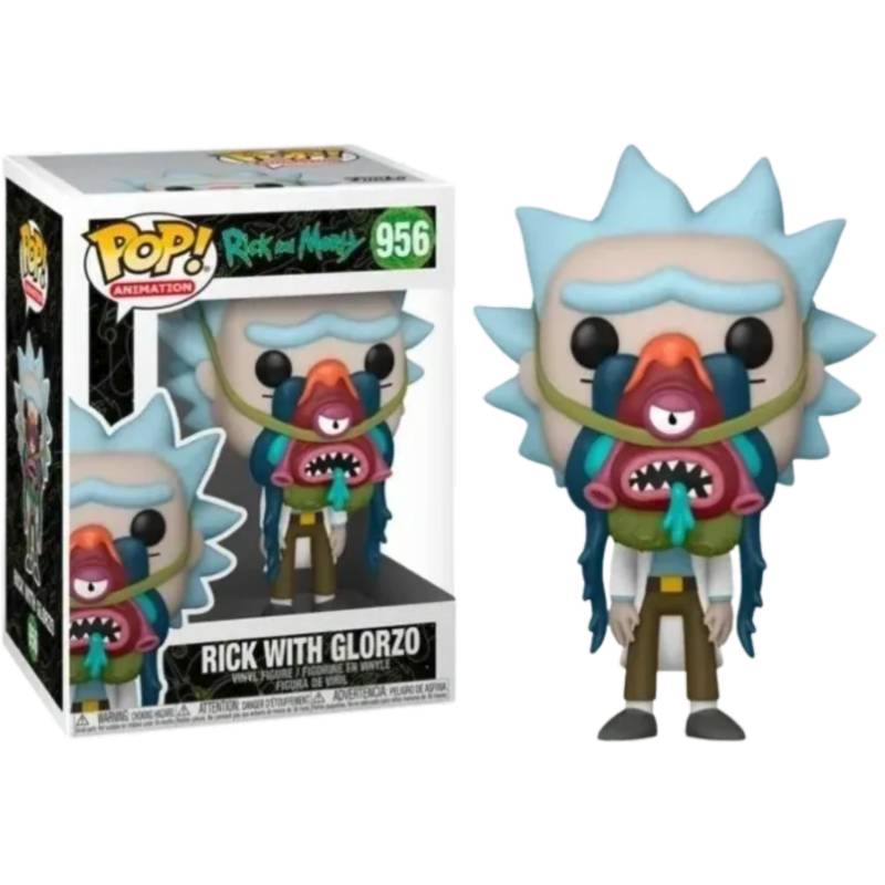 Rick and Morty - Rick with Glorzo Pop! Vinyl Figure