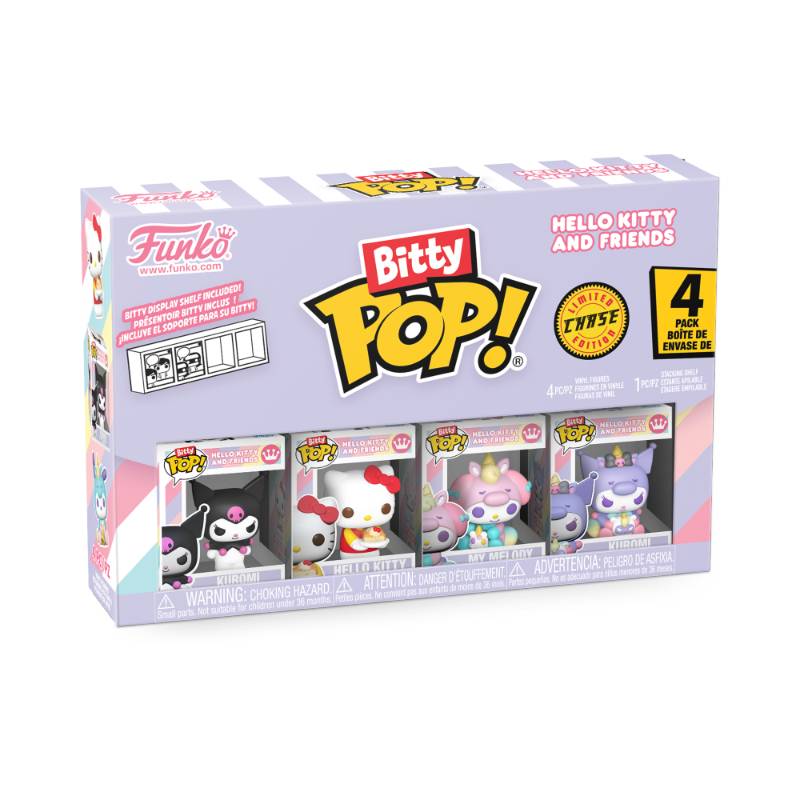 PRE-ORDER - Sanrio - Kuromi Bitty Pop! Vinyl 4PK
