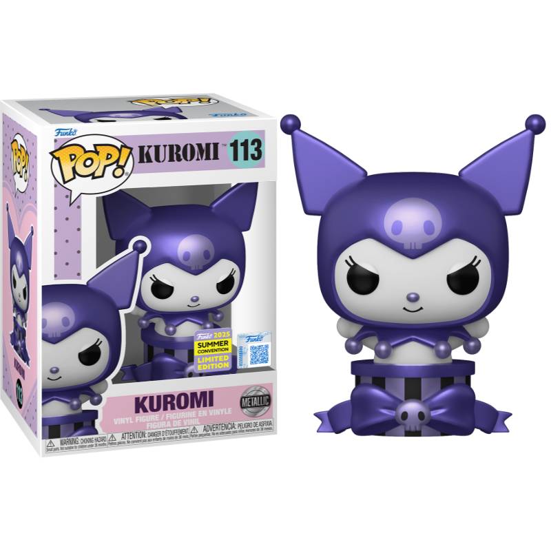 Sanrio - Kuromi Purple Metallic SDCC 2025 Exclusive Pop! Vinyl Figure [RS]