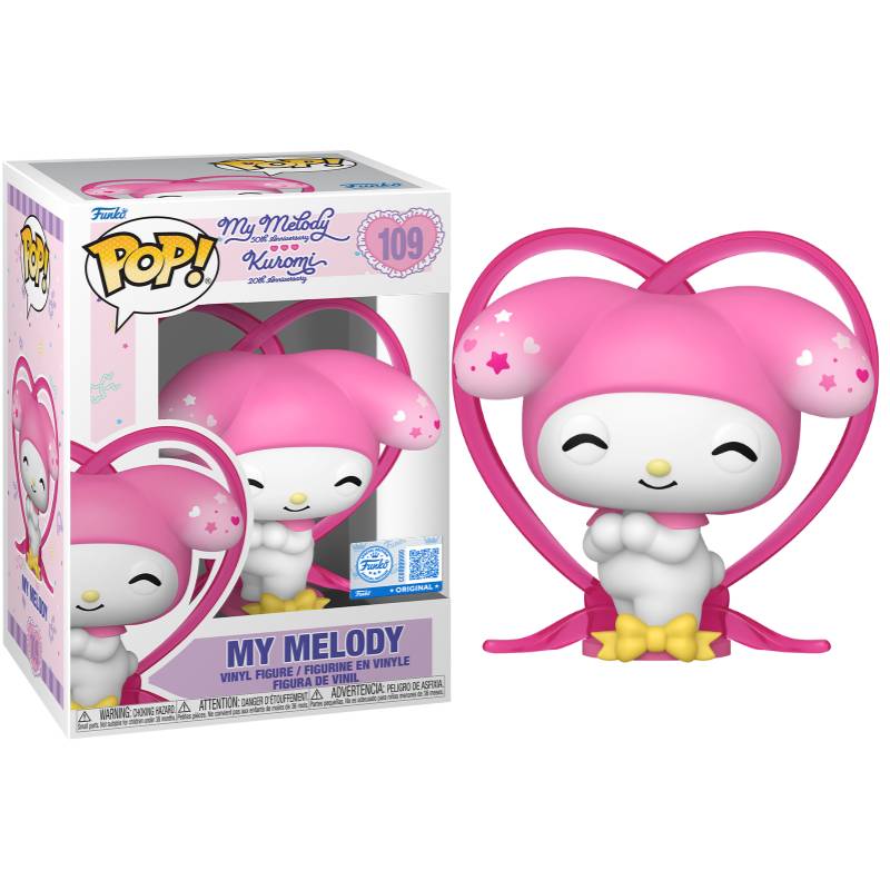 PRE-ORDER - Sanrio - My Melody with Ribbon Pop! Vinyl Figure [RS]