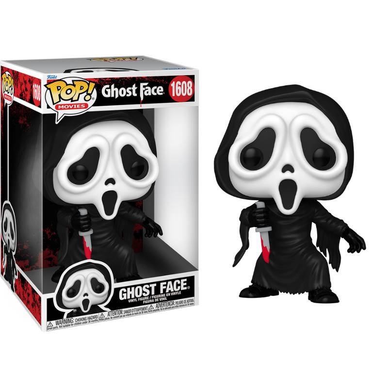 (BACK-ORDER) Scream - Jumbo Ghost Face Pop! Vinyl Figure