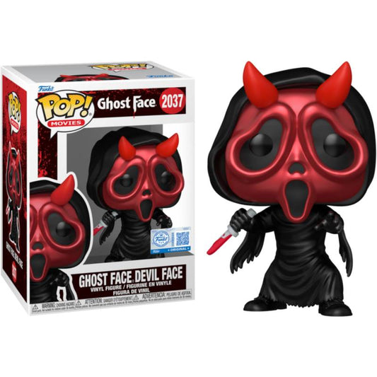 PRE-ORDER - Ghost Face - Ghost Face Devil Face Metallic Pop! Vinyl Figure