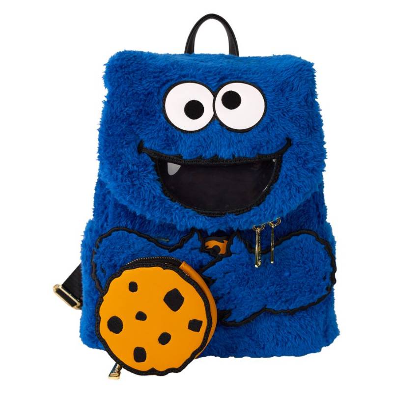 PRE-ORDER - Sesame Street - Cookie Monster Plush Mini Backpack