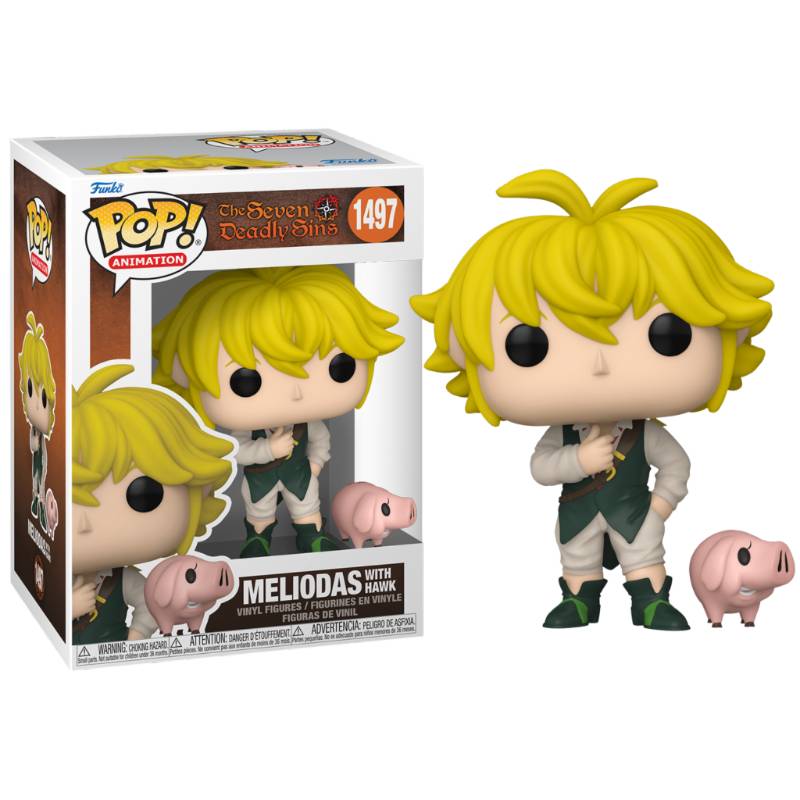 Seven Deadly Sins - Meliodas with Hawk Pop! Vinyl Figure