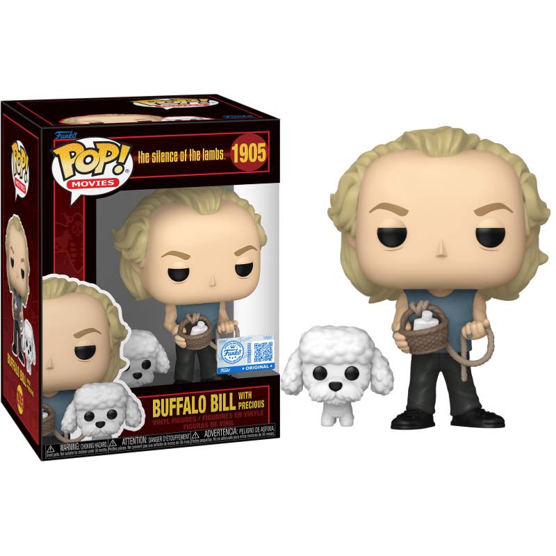 PRE-ORDER - Silence of the Lambs - Buffalo Bill with Dog Pop! Vinyl Figure [RS]