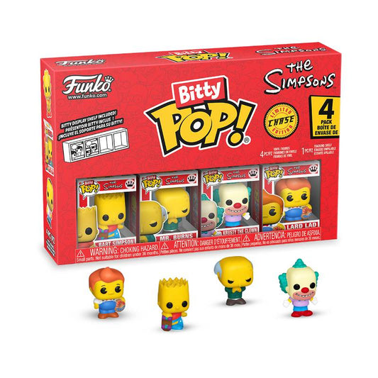 PRE-ORDER - Simpsons - Bart Bitty Pop! Vinyl 4PK