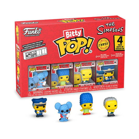 PRE-ORDER - Simpsons - Itchy Bitty Pop! Vinyl 4PK