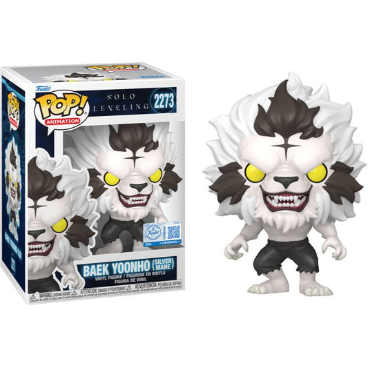 PRE-ORDER - Solo Leveling - Baek Yoonho Silvermane (Normal) Pop! Vinyl Figure [RS]