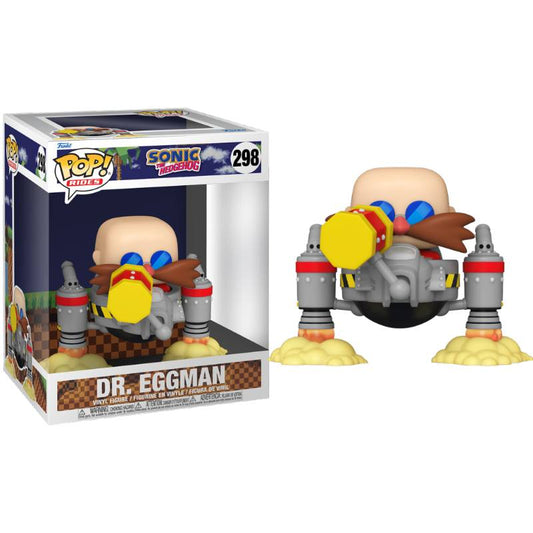 Sonic - Dr. Eggman Pop! Ride Figure ( slight corner damage)