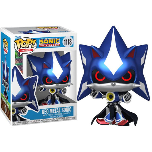 PRE-ORDER - Sonic - Neo Metal Sonic (Metallic) Pop! Vinyl Figure