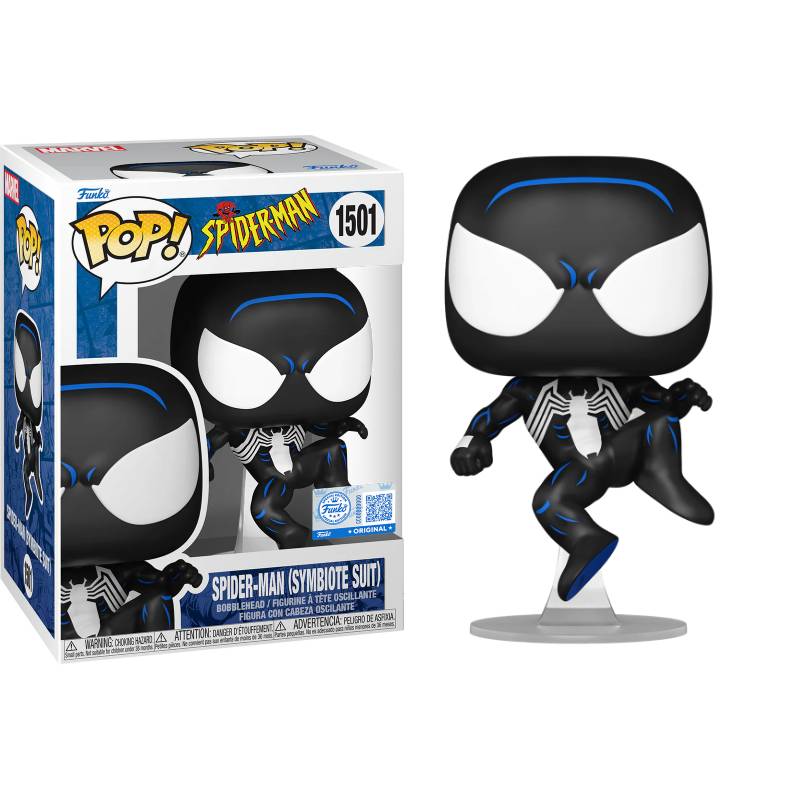 PRE-ORDER - Spiderman: The Animated Series - Black Suit Spidey Pop! Vinyl Figure [RS]