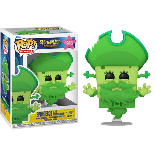 PRE-ORDER - SpongeBob Movie (2025) - Spongebob as The Flying Dutchman Glow Pop! Vinyl Figure