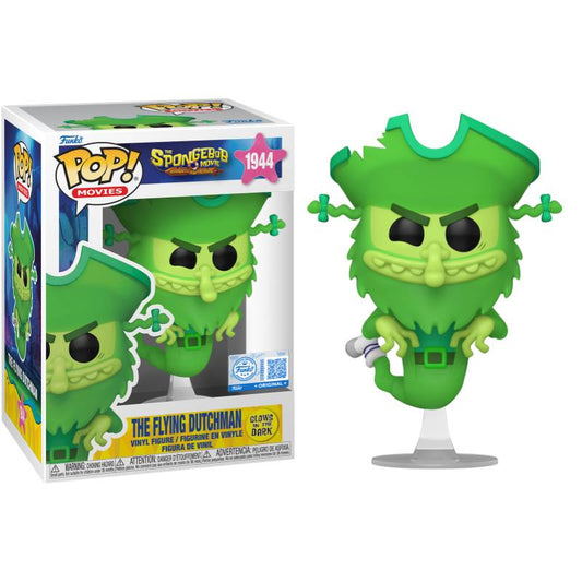 PRE-ORDER - SpongeBob Movie (2025) - The Flying Dutchman Glow Pop! Vinyl Figure [RS]
