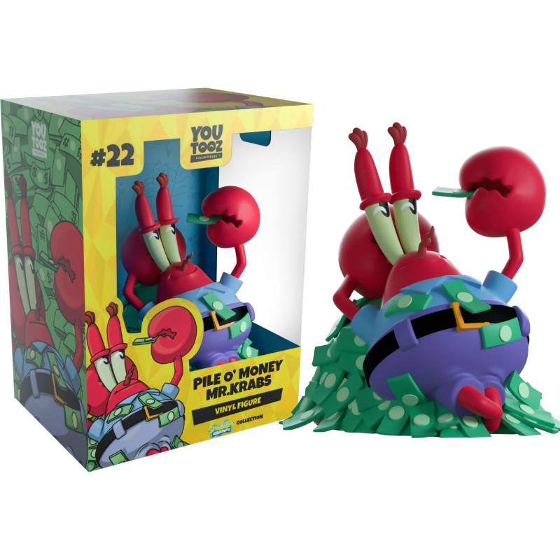 PRE-ORDER - SpongeBob SquarePants – Pile O’Money Mr. Krabs 4″ Vinyl Figure