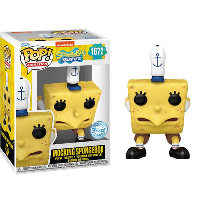 Spongebob: 25th - Spongebob Mocking Pop! Vinyl Figure [RS]