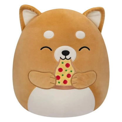 Squishmallows - Angie the Shiba-Inu (Dog) Holding Pizza 12" Plush (Assortment C)
