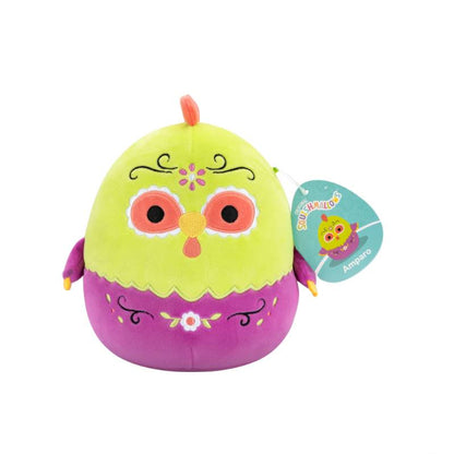 Squishmallows - Day of the Dead: Amparo the Green and Purple Rooster 7.5' Plush