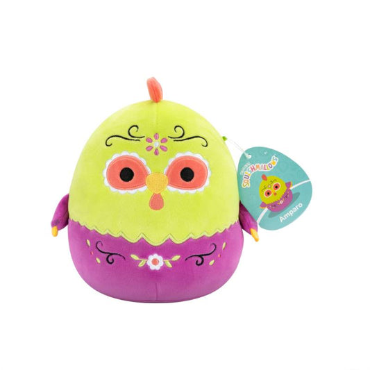 Squishmallows - Day of the Dead: Amparo the Green and Purple Rooster 7.5' Plush