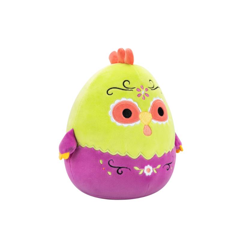 Squishmallows - Day of the Dead: Amparo the Green and Purple Rooster 7.5' Plush