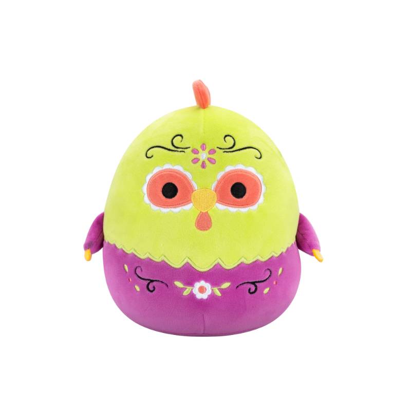 Squishmallows - Day of the Dead: Amparo the Green and Purple Rooster 7.5' Plush