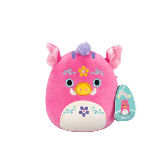 Squishmallows - Day of the Dead: Haracio the Pink Boar 7.5' Plush
