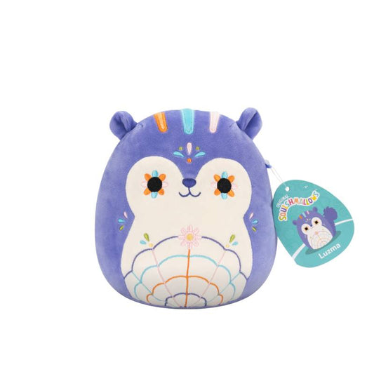 Squishmallows - Day of the Dead: Luzma the Lavender Squirrel 7.5' Plush