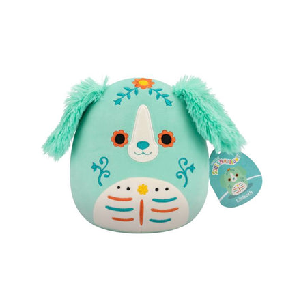 Squishmallows - Day of the Dead: lisbeth the Mint Green Retriever 7.5' Plush