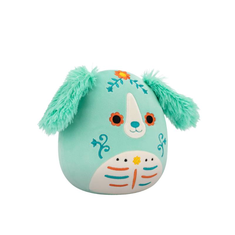 Squishmallows - Day of the Dead: lisbeth the Mint Green Retriever 7.5' Plush