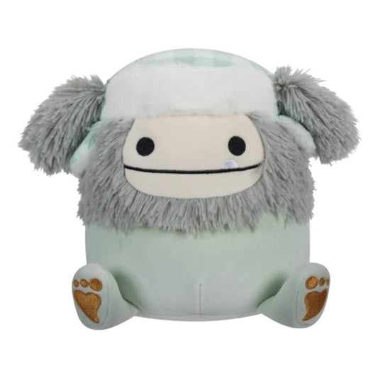 Squishmallows - Evita Grey Bigfoot with Trapper Hat 5" Christmas Assortment A