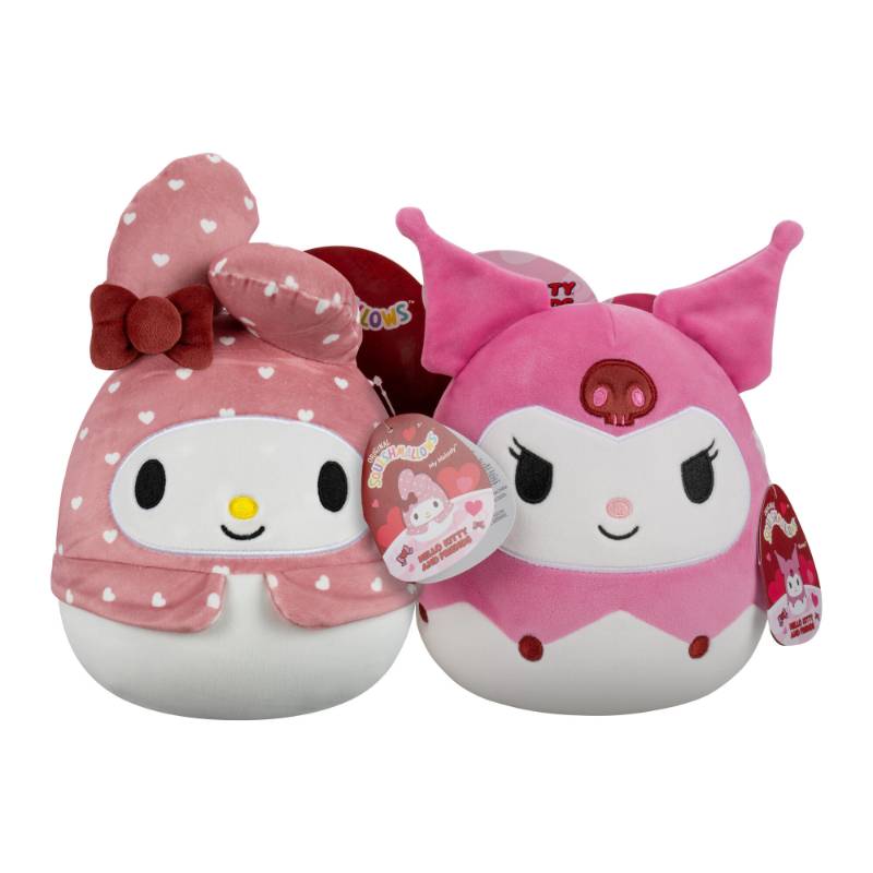 Squishmallows - Hello Hitty and Friends Pairs - Cinnamoroll & Kuromi