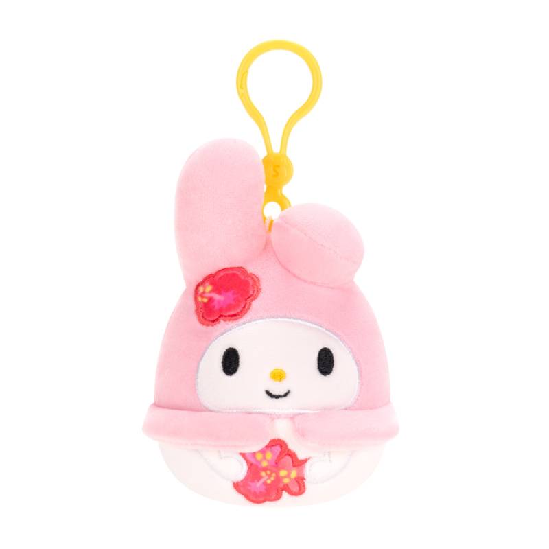 Squishmallows - Hello Kitty and Friends - My Melody 3.5" Clip Tropical Assortment