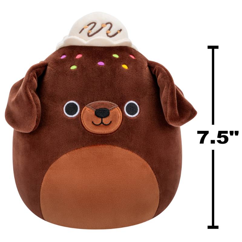 Squishmallows -  Hybrid Sweet 7.5": Rico - Brownie Chocolate Lab