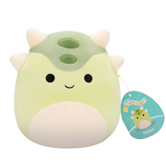 Squishmallows - Nolan the Muted Green Armored Dino 7.5' Assortment B