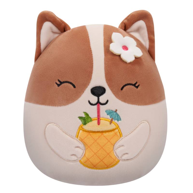 Squishmallows - Regina the Brown and White Corgi 7.5' Plush