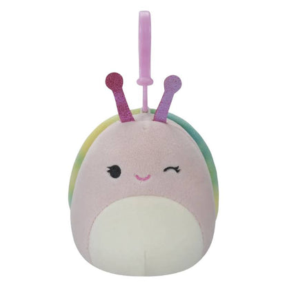 Squishmallows - Silvina the snail winking  3.5" Clip ons