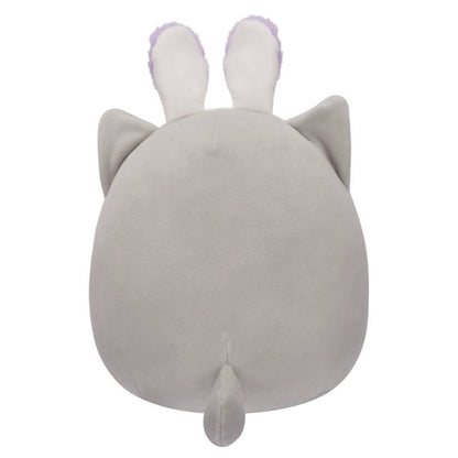 Squishmallows - Tally the Grey Tabby Cat with Bunny Ears 7.5" Plush EASTER Assortment B