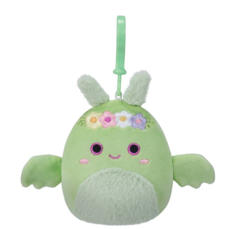 Squishmallows - Trove the Mint Green Moth 3.5" Clip Plush