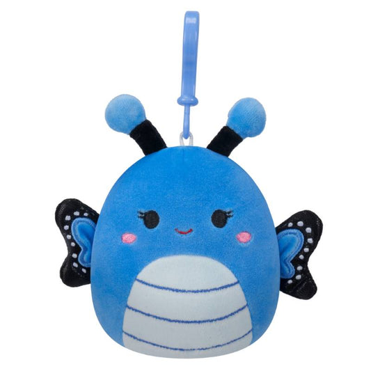Squishmallows - Waverly the Blue Butterfly 3.5" Clip Plush