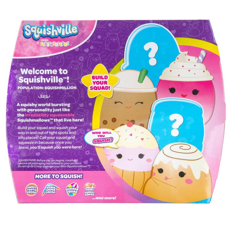 Squishmallows: Squishville - Sweet Tooth Squad 6-pack