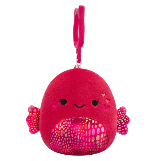 Squishmallows: Valentines Day 3.5" - Barella the Raspberry Betta Fish