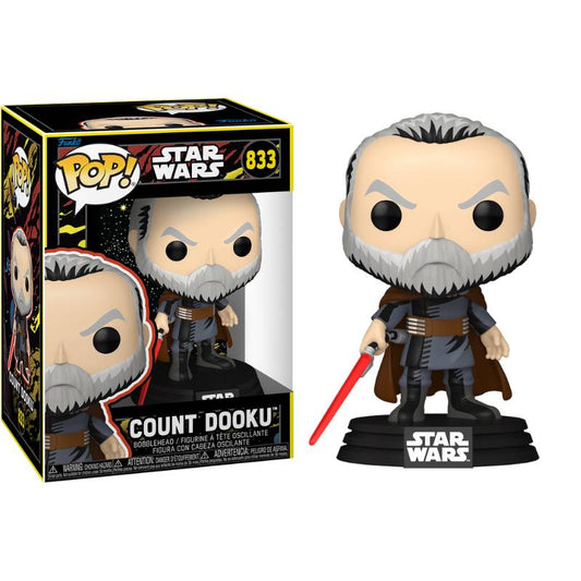 PRE-ORDER - Star Wars - Count Dooku (Retro) Pop! Vinyl Figure