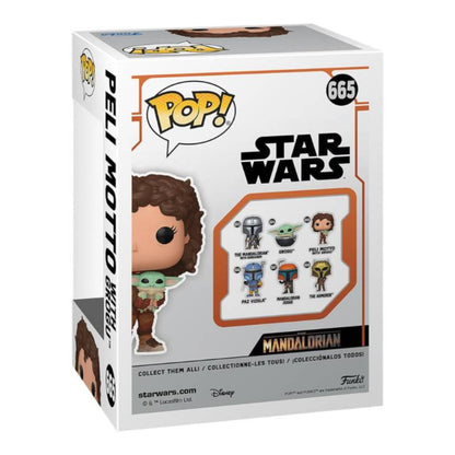 Star Wars: Mandalorian - Peli Motto & Grogu Pop! Vinyl Figure