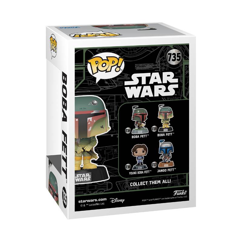 Star Wars: Fett Legacy - Boba Fett Glow Pop! Vinyl Figure